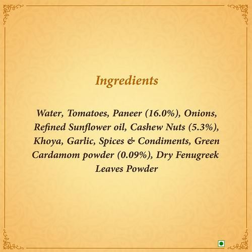 Kitchens Of India Mughlai Paneer - Ready To Eat Indian Dish, 285 g-4.webp